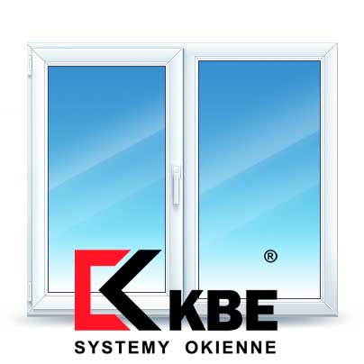 Двухстворчатые окна KBE
